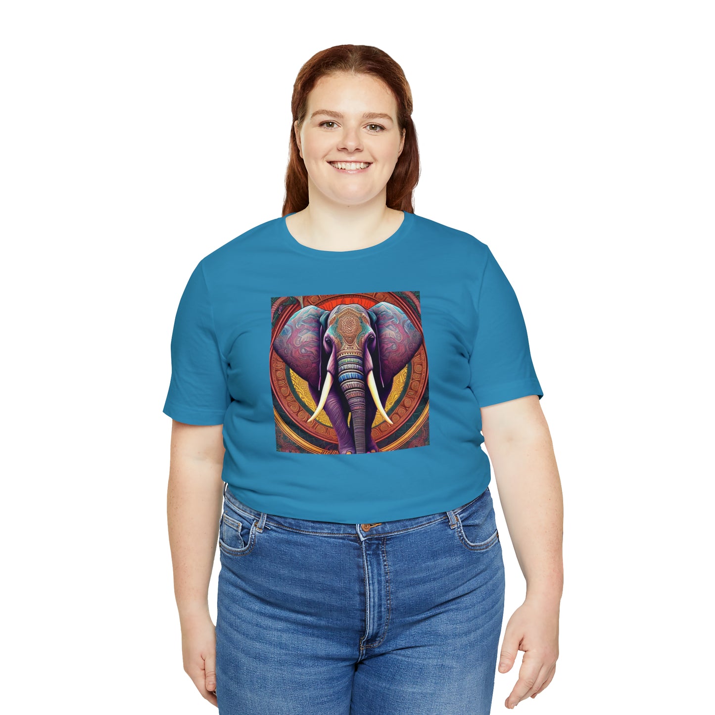 Mandala Elephant Tee