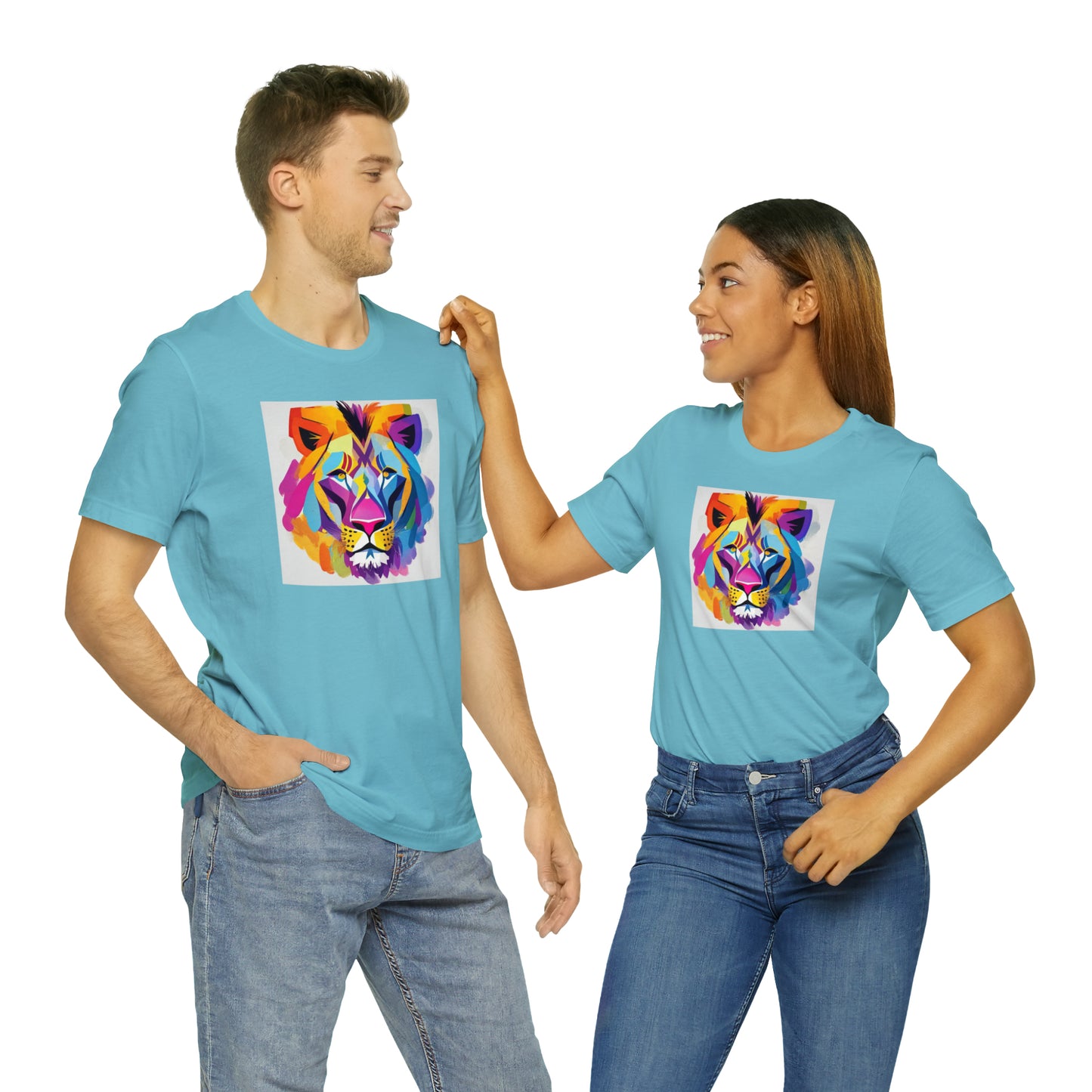 Lion Color Block Tee