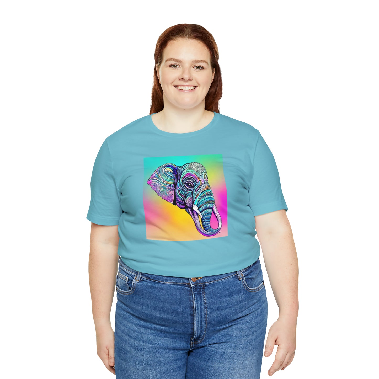Hypnotic Elephant Head Tee
