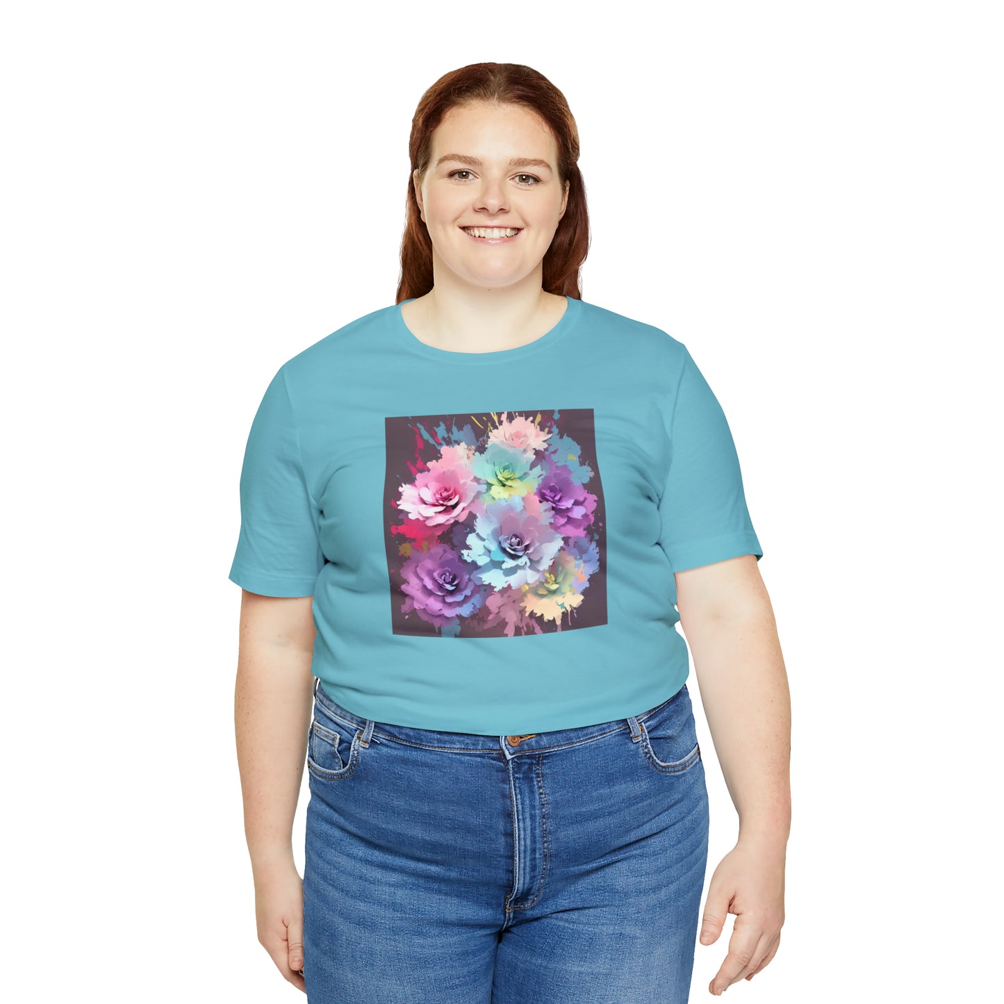 Watercolor Flowers Tee
