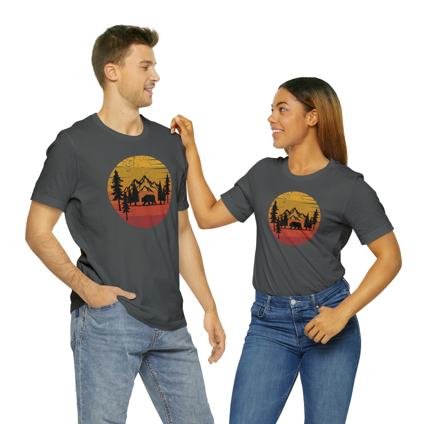 Sunset Bear Tee