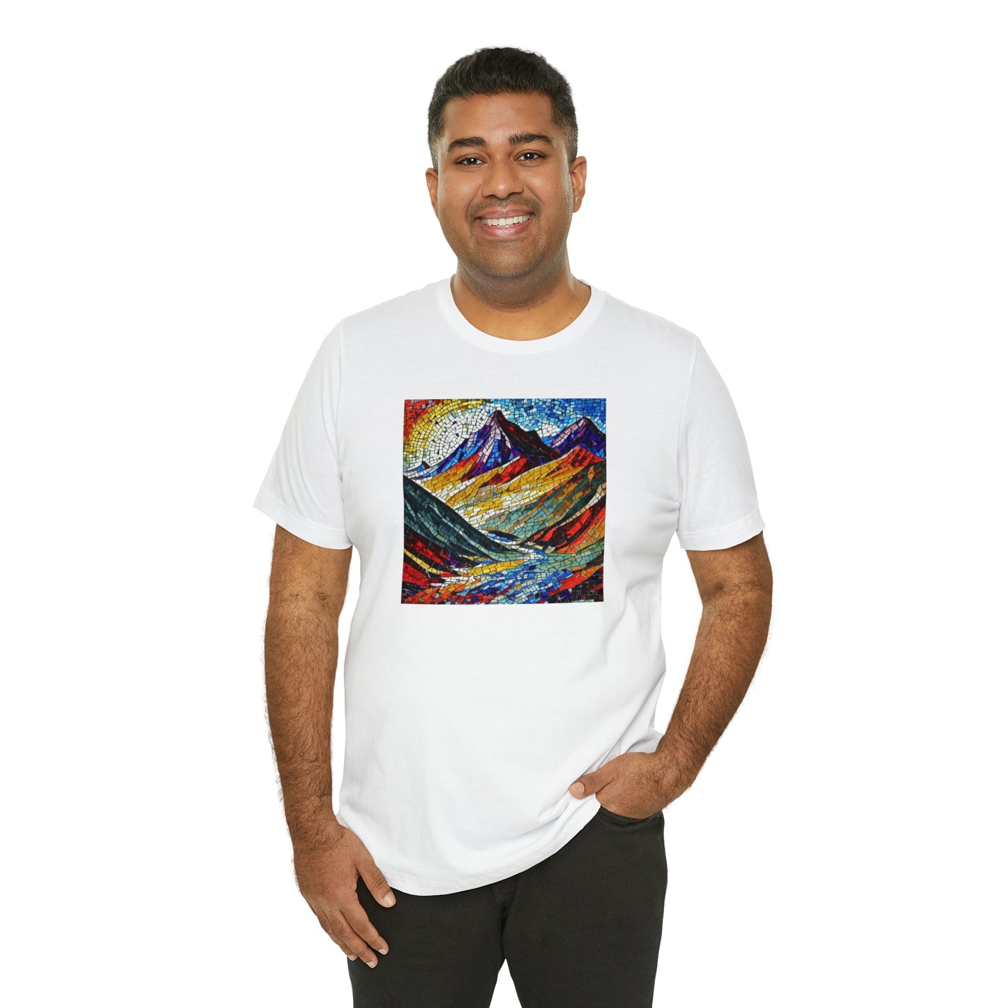 Mosaic Mountains Tee