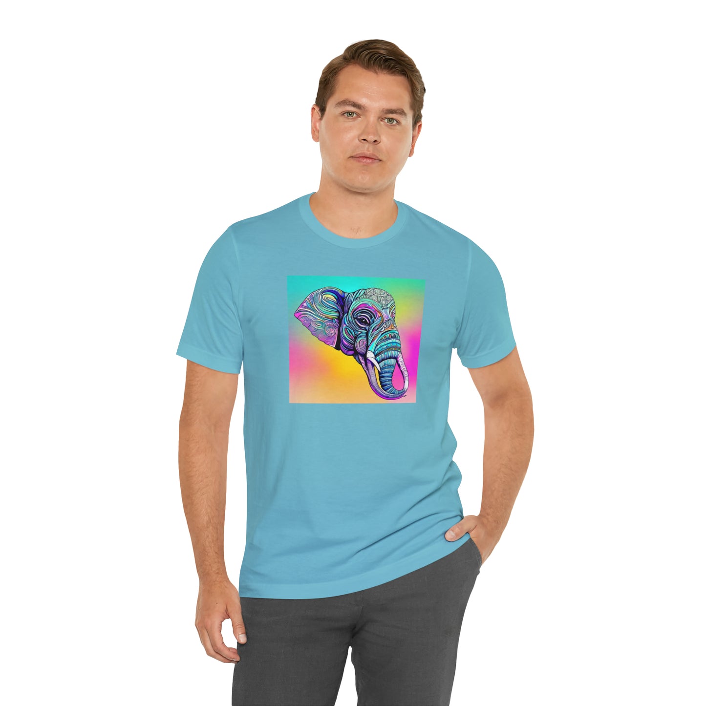 Hypnotic Elephant Head Tee