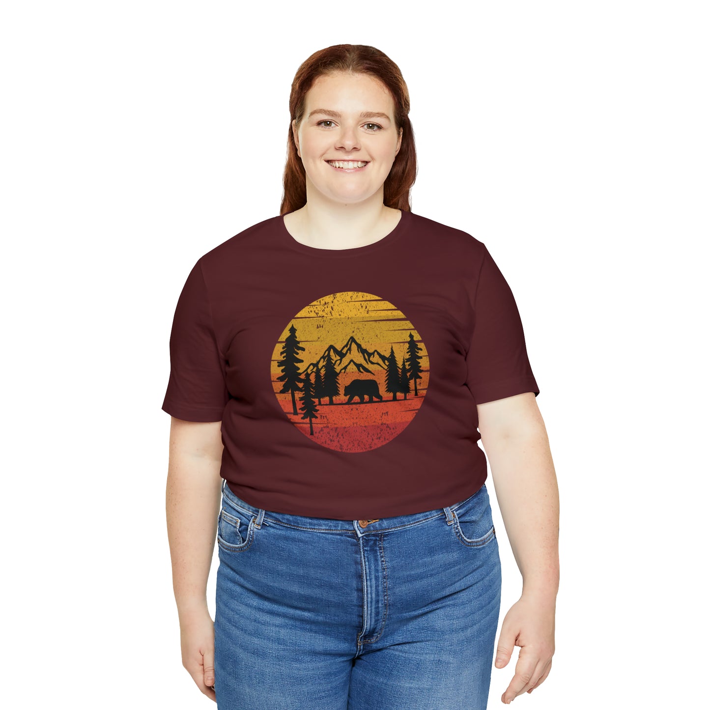 Sunset Bear Tee