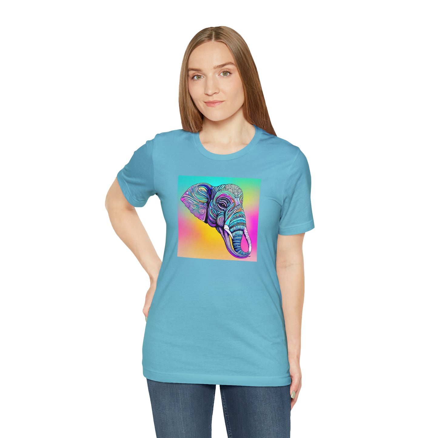 Hypnotic Elephant Head Tee