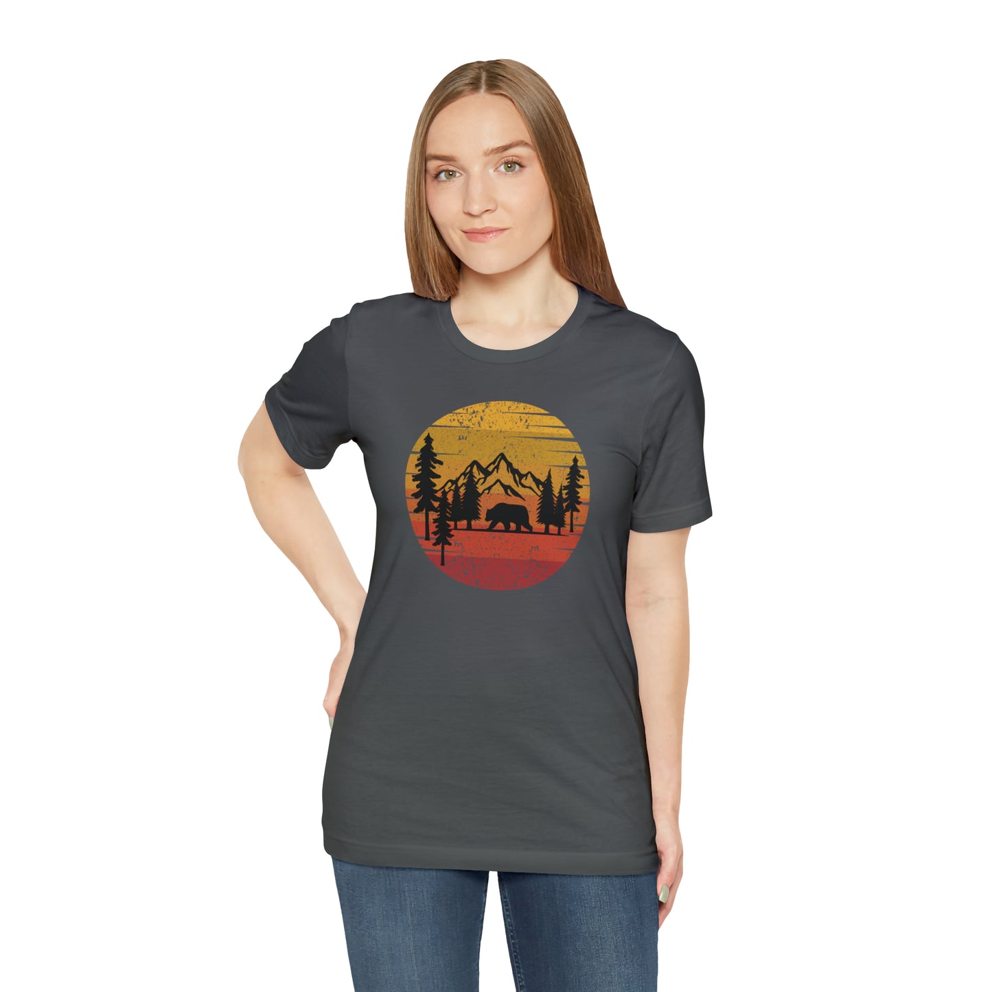 Sunset Bear Tee
