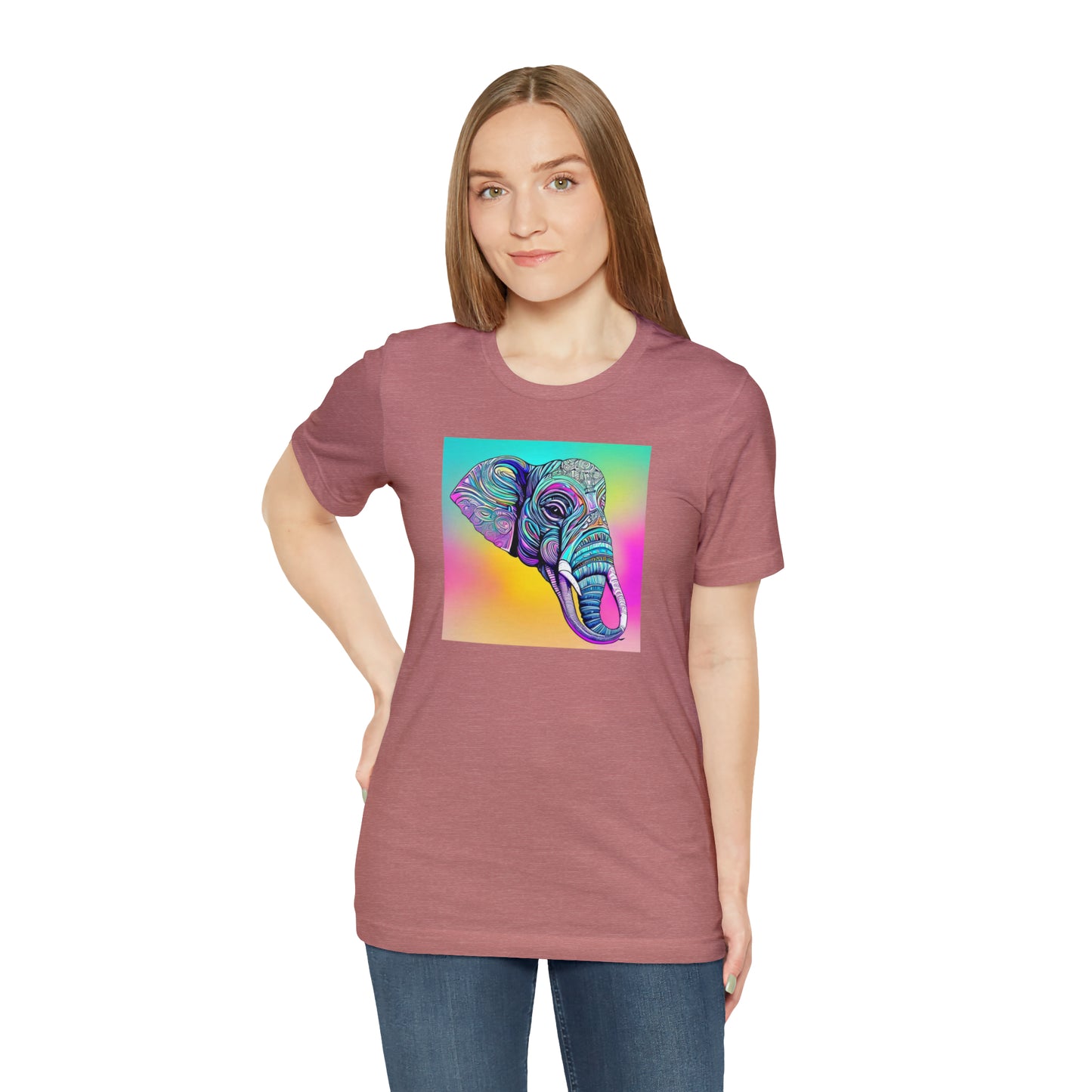Hypnotic Elephant Head Tee