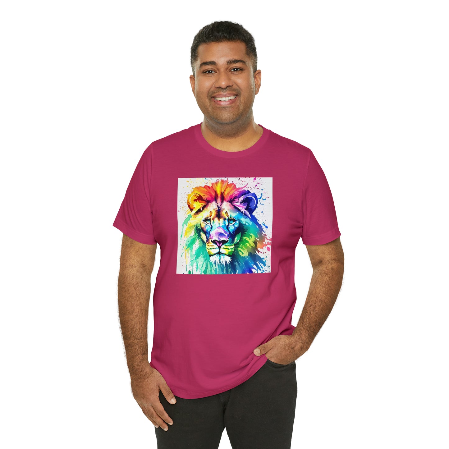 Lion Watercolor Tee