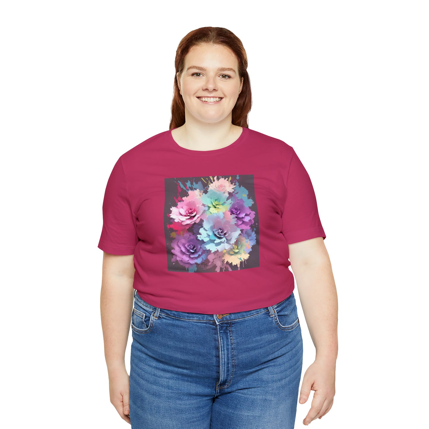 Watercolor Flowers Tee