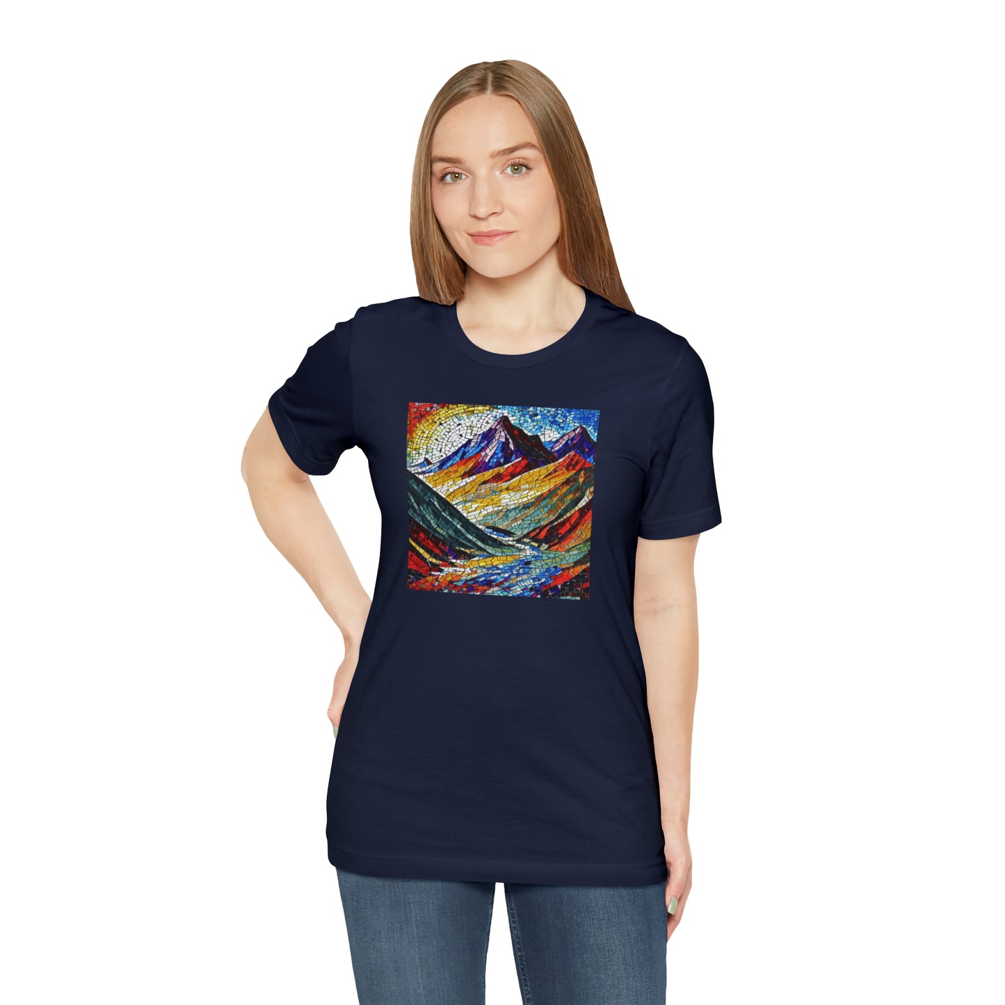 Mosaic Mountains Tee