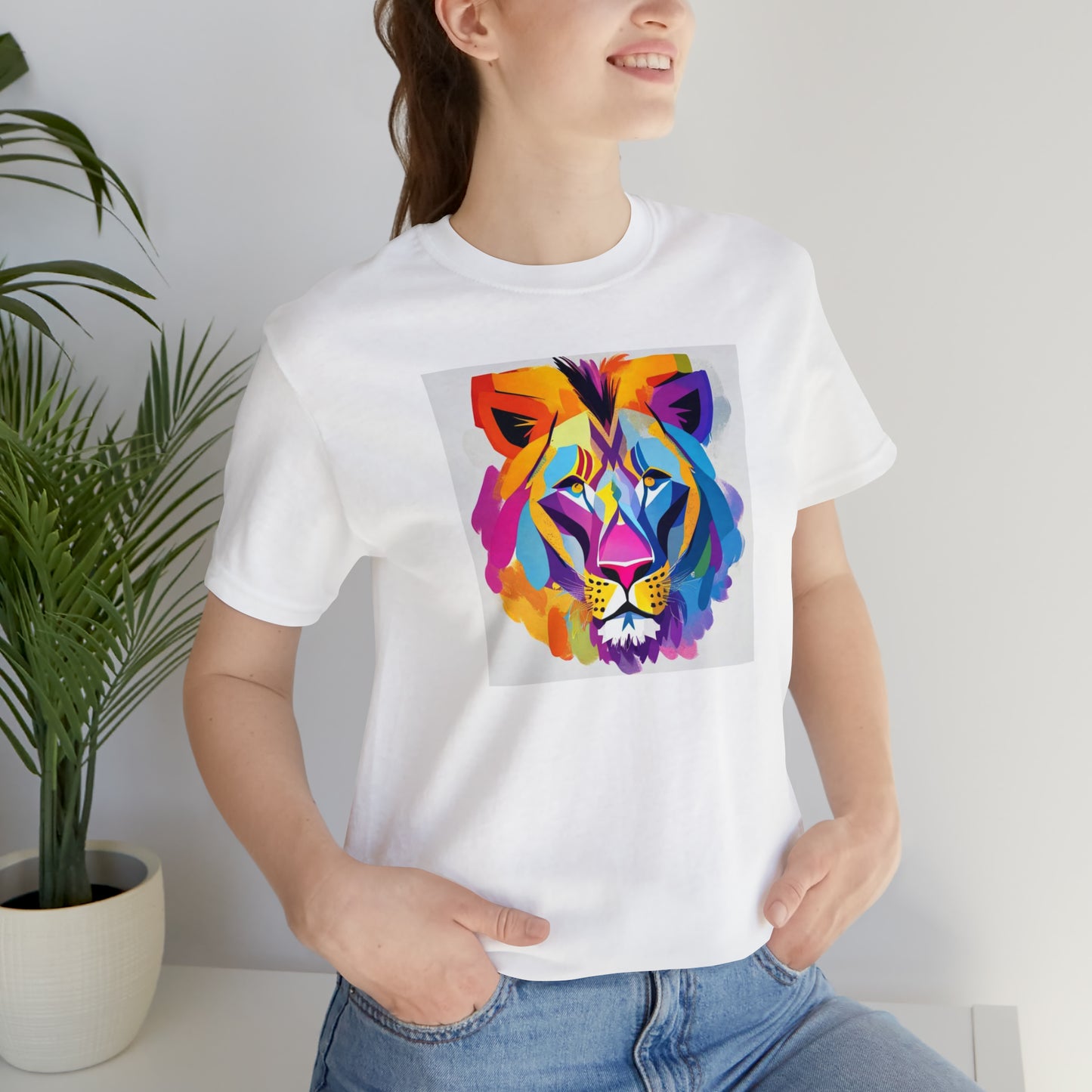 Lion Color Block Tee