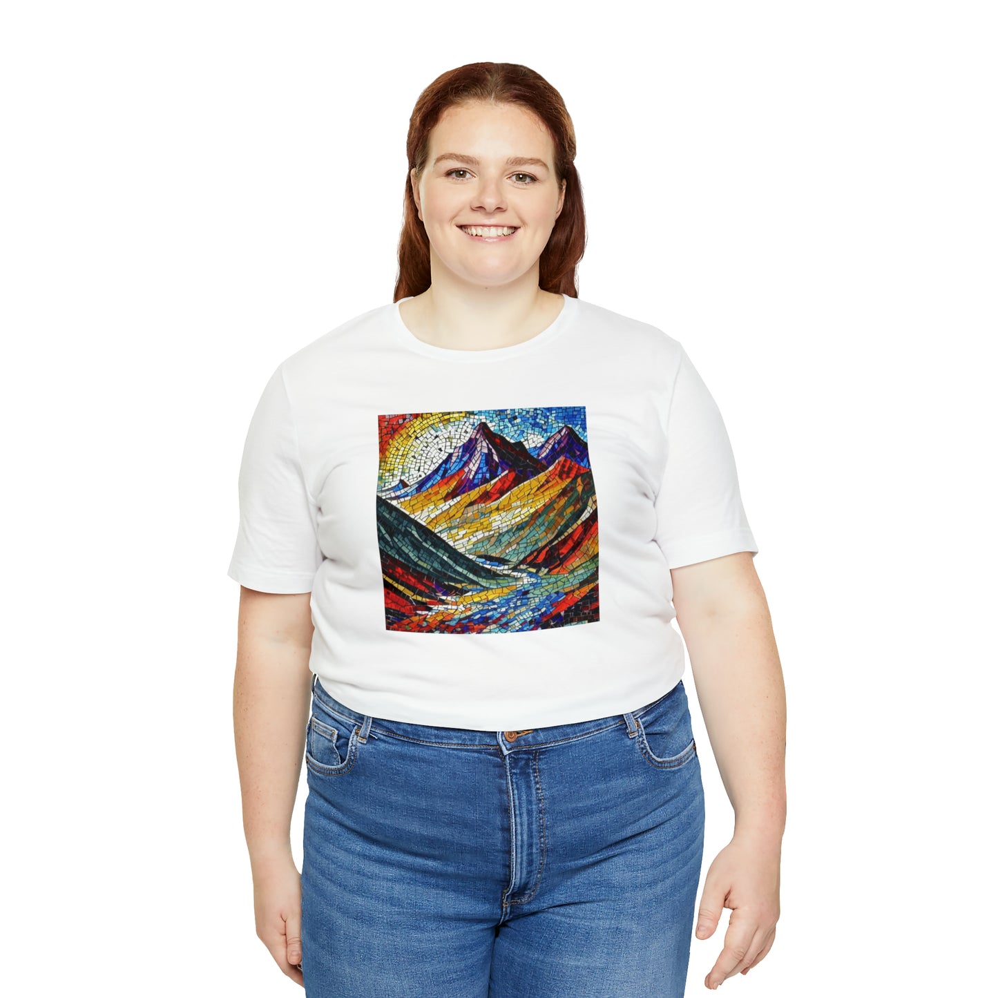 Mosaic Mountains Tee