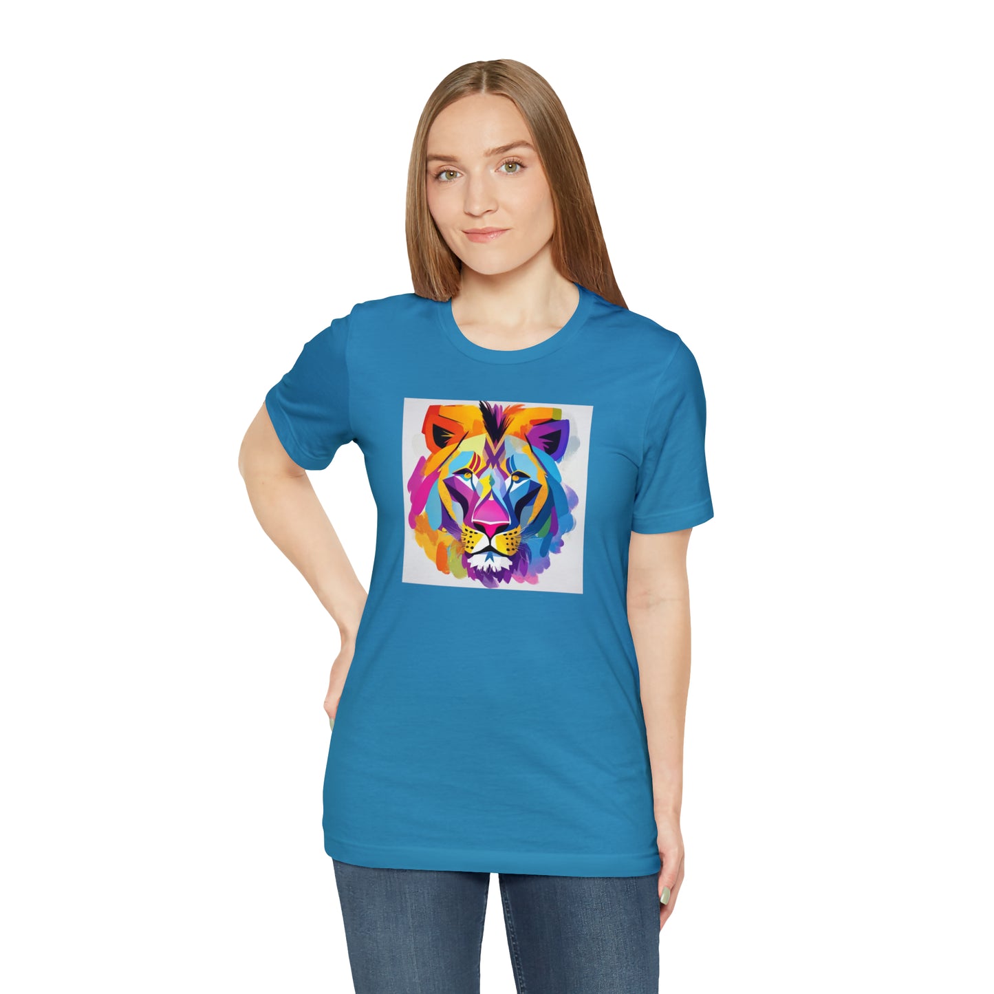 Lion Color Block Tee