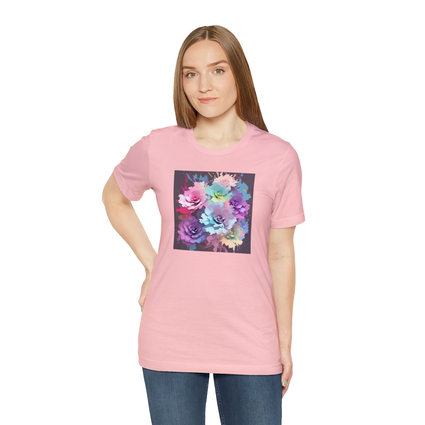 Watercolor Flowers Tee