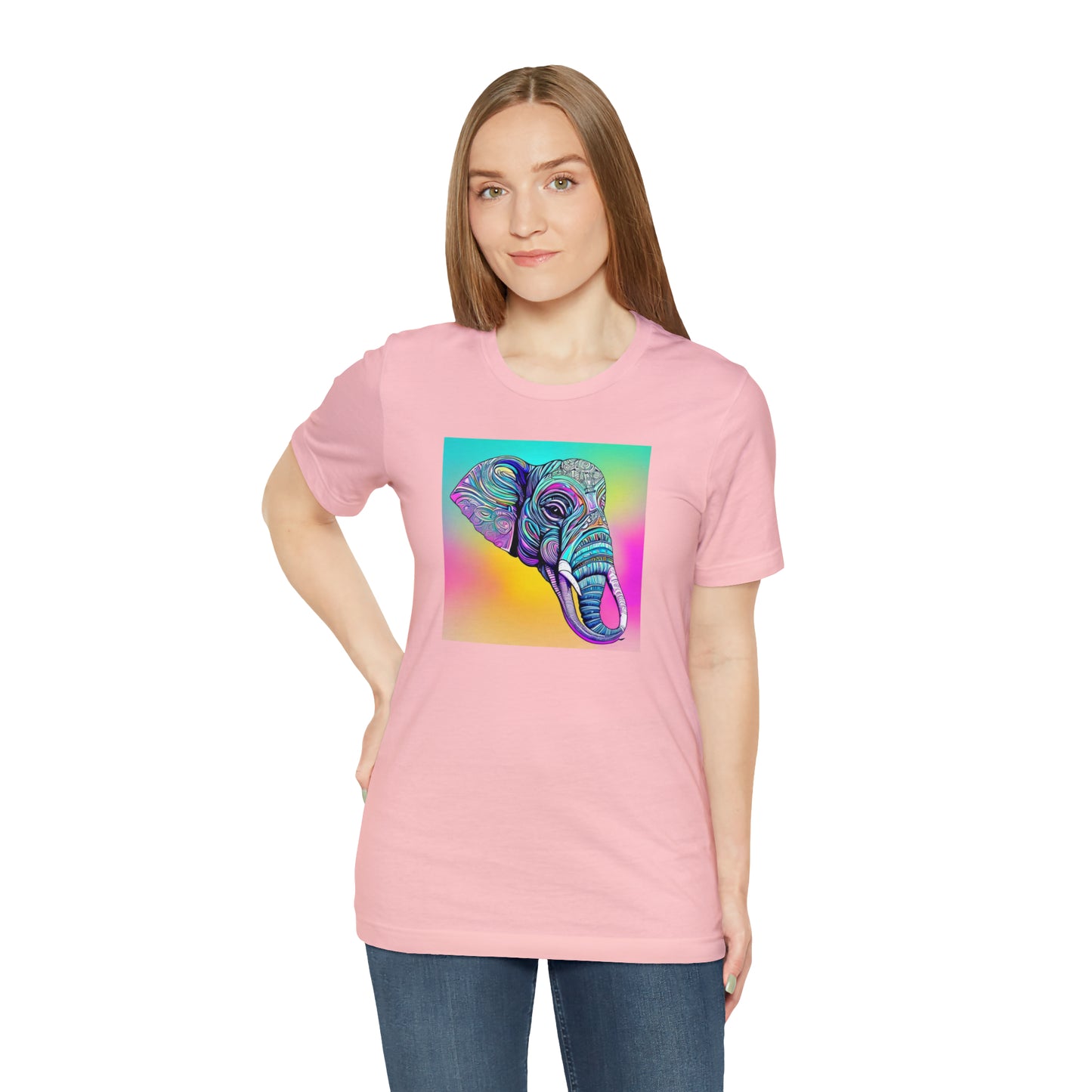 Hypnotic Elephant Head Tee