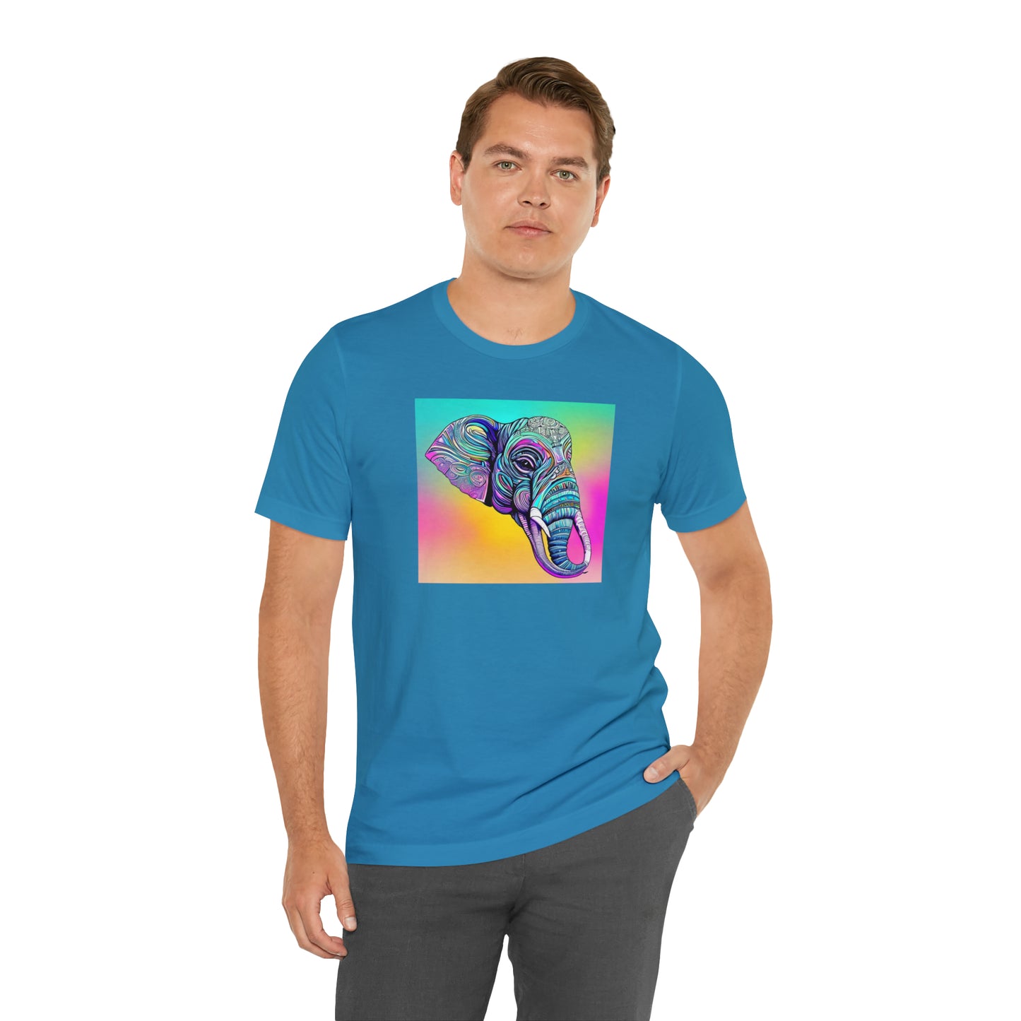Hypnotic Elephant Head Tee