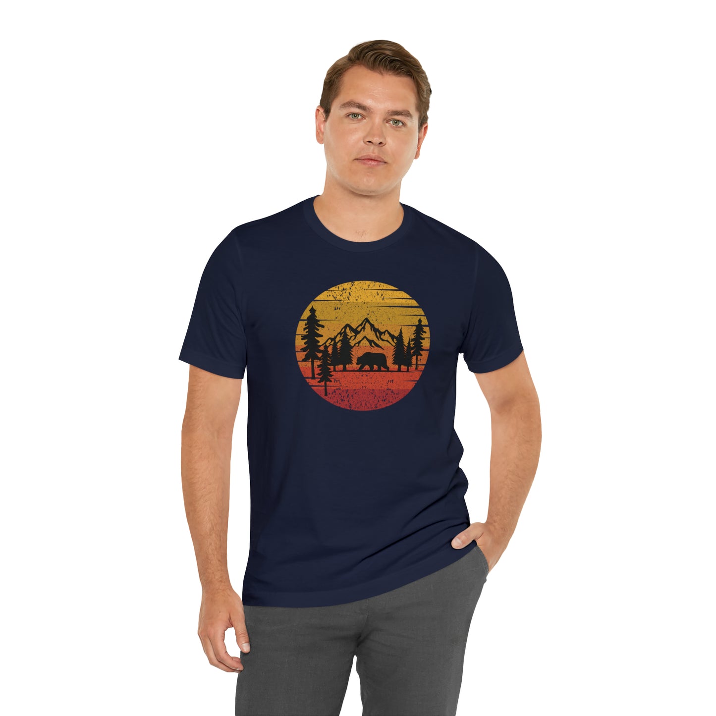 Sunset Bear Tee