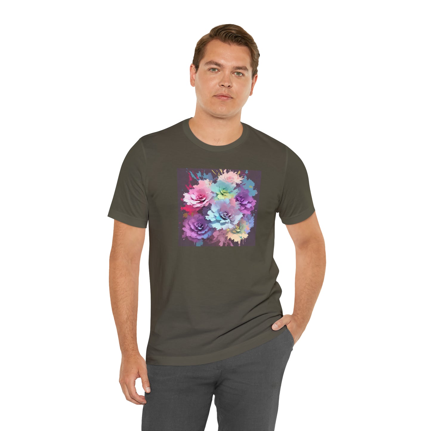 Watercolor Flowers Tee