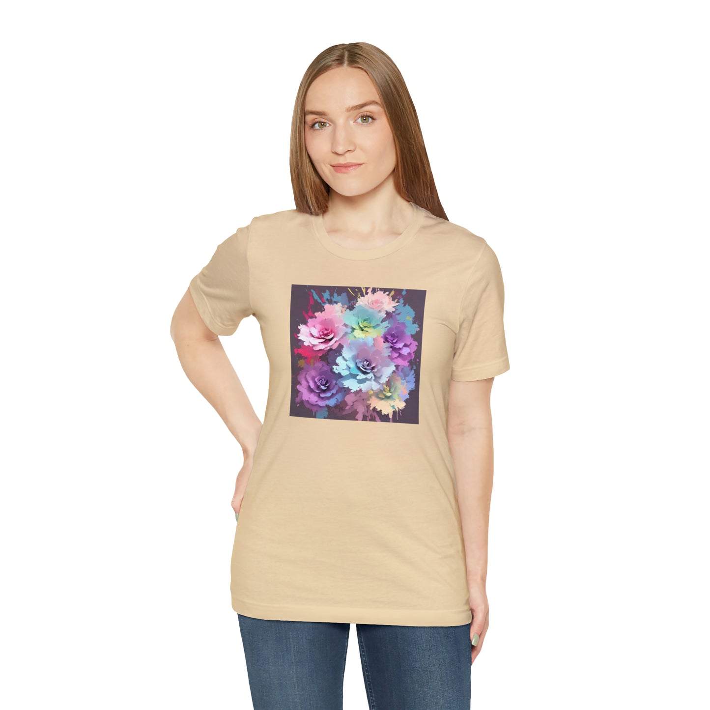 Watercolor Flowers Tee