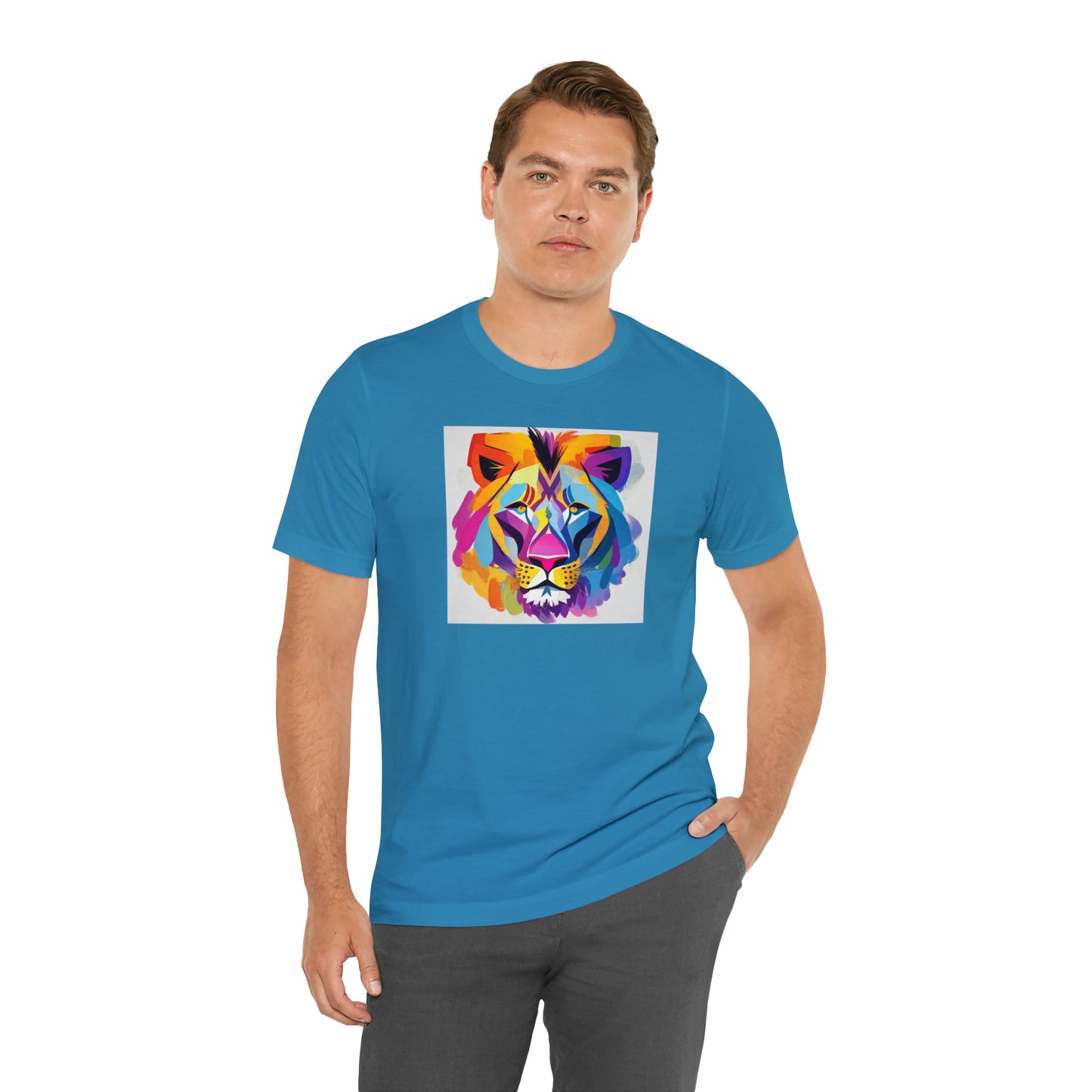 Lion Color Block Tee