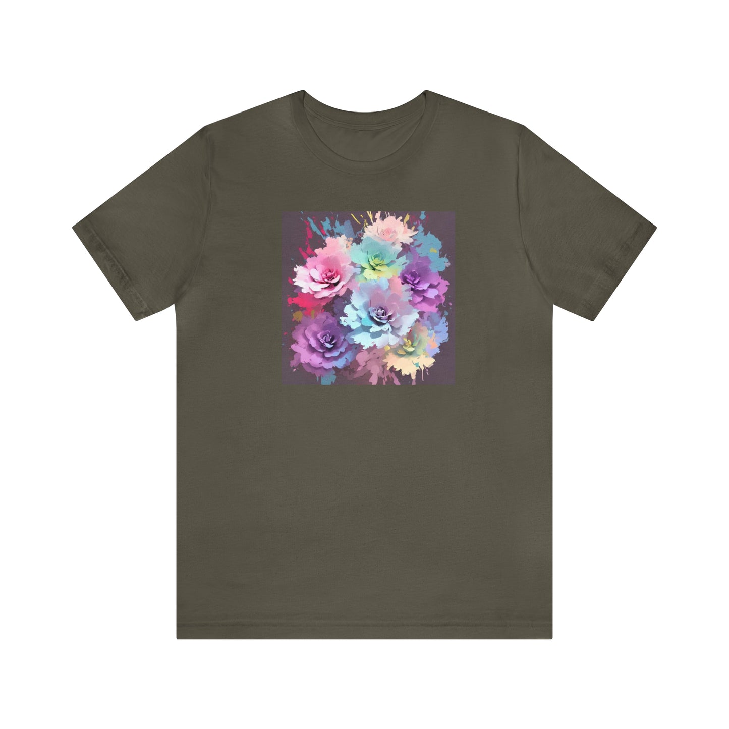 Watercolor Flowers Tee