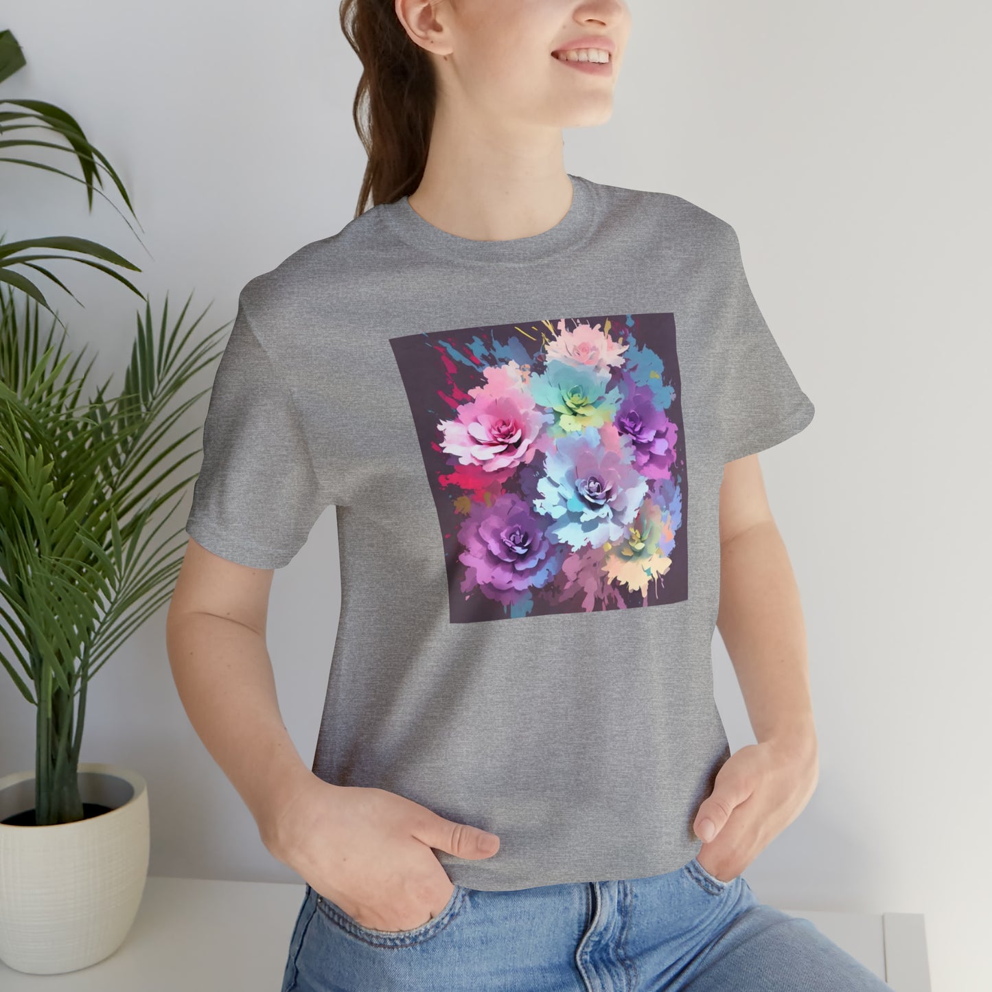 Watercolor Flowers Tee