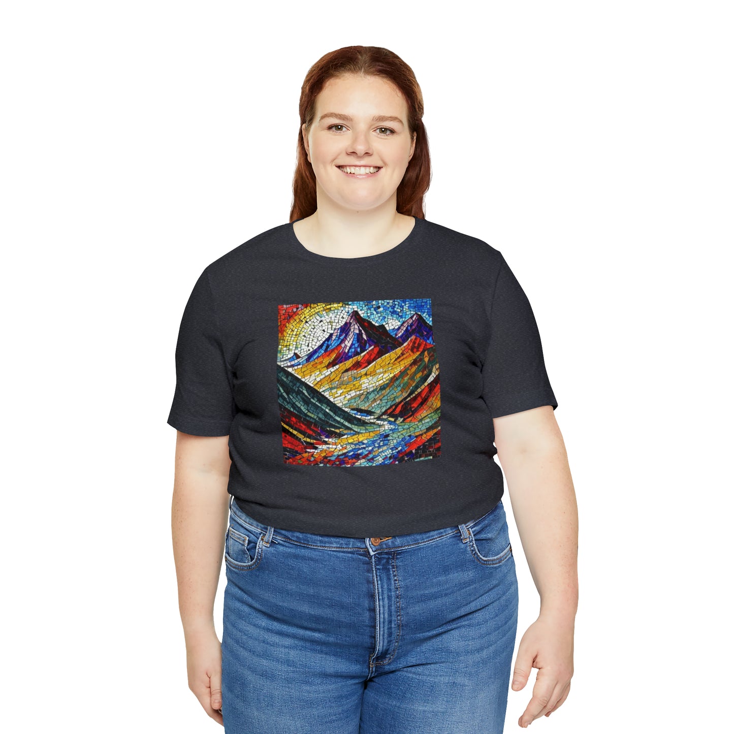 Mosaic Mountains Tee