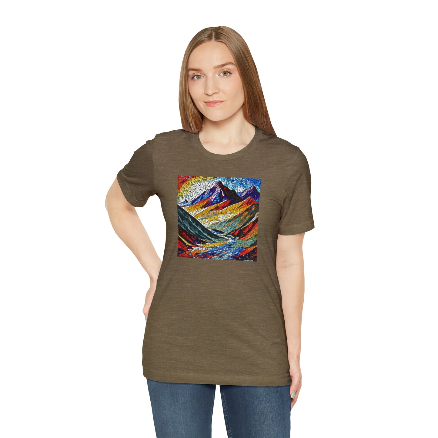 Mosaic Mountains Tee