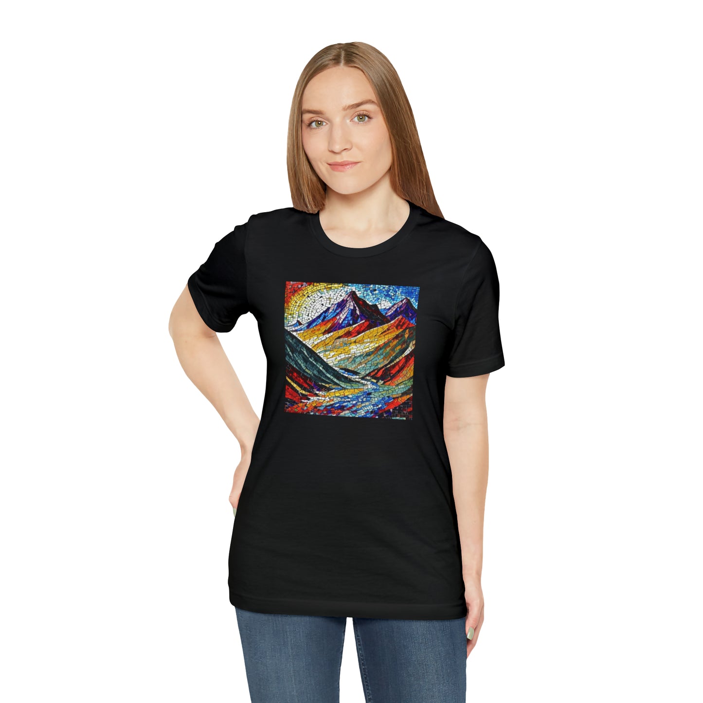 Mosaic Mountains Tee
