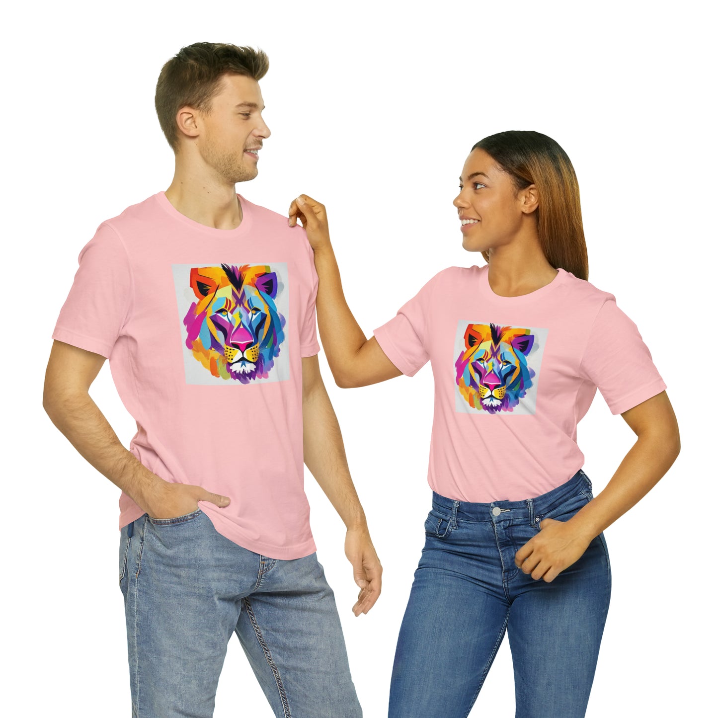 Lion Color Block Tee