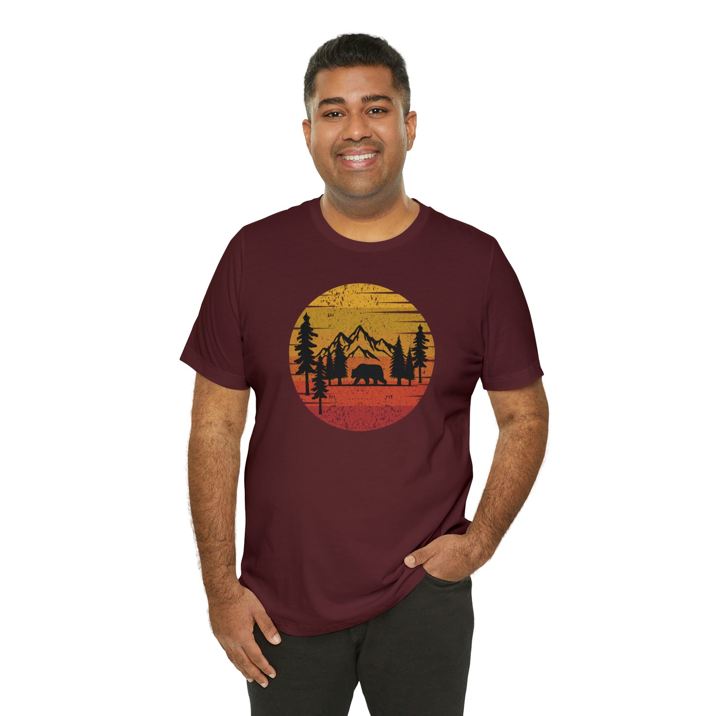 Sunset Bear Tee