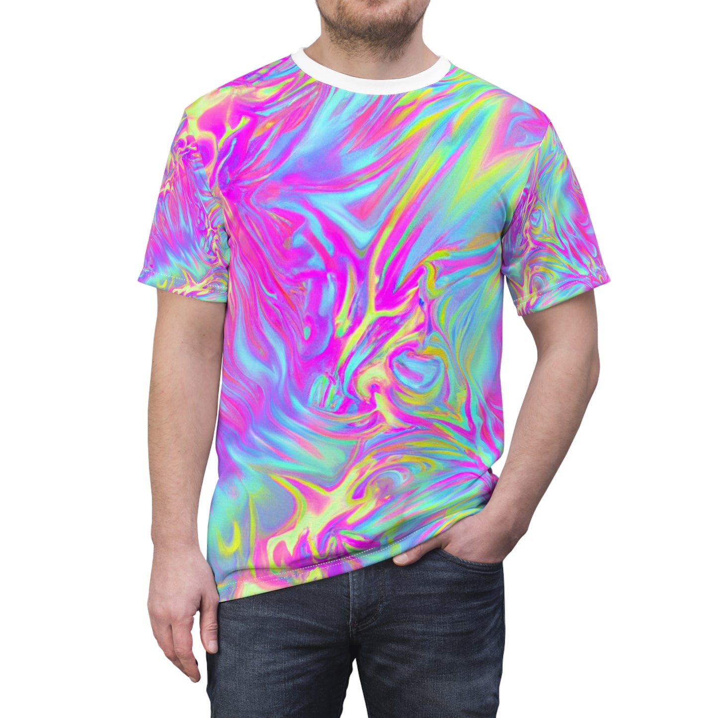 Retro Swril (AOP) Tee