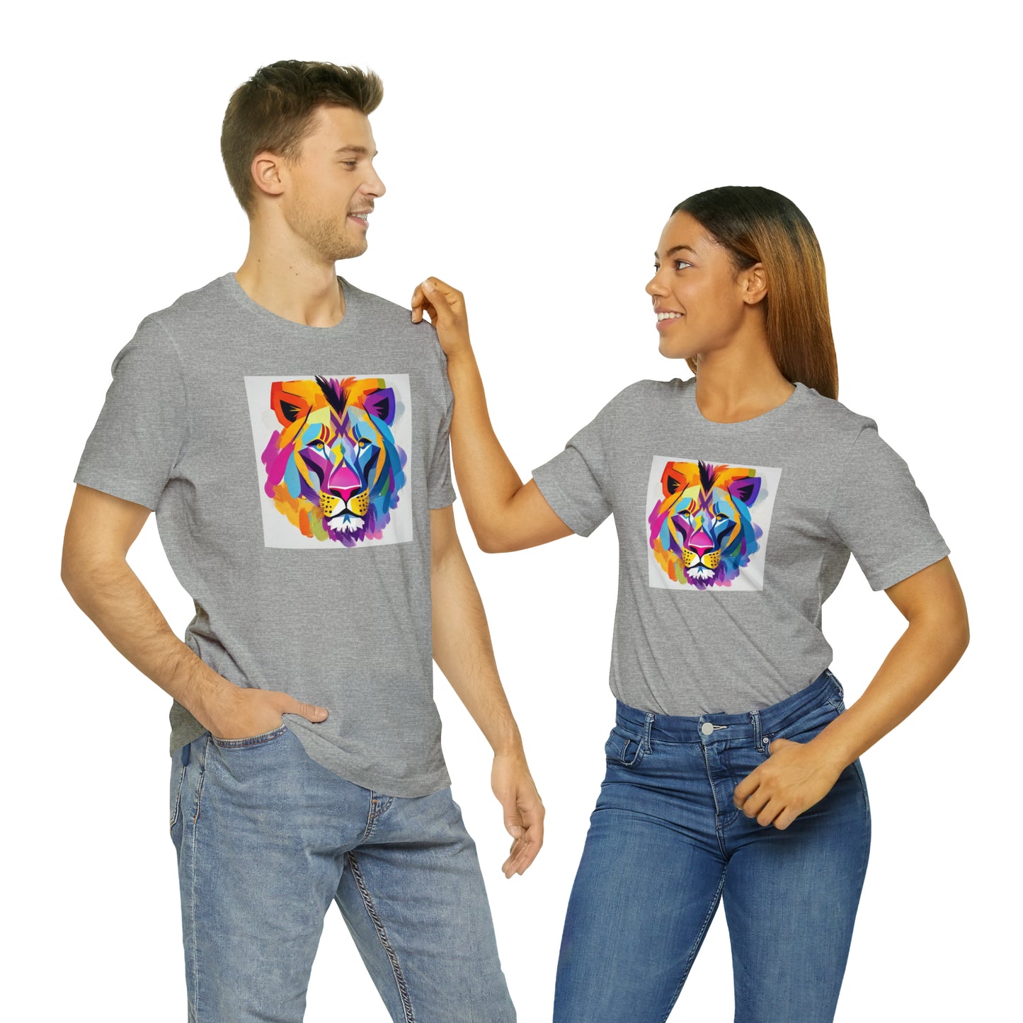 Lion Color Block Tee