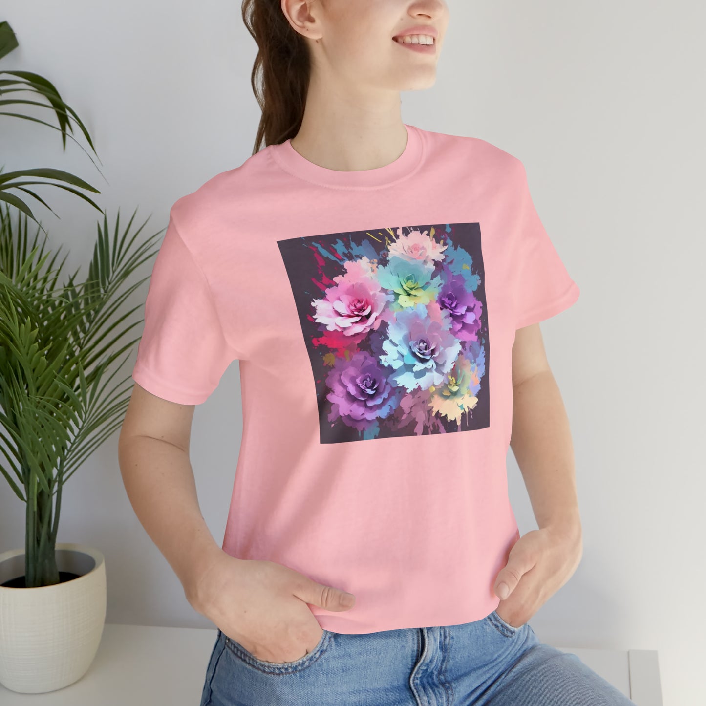 Watercolor Flowers Tee