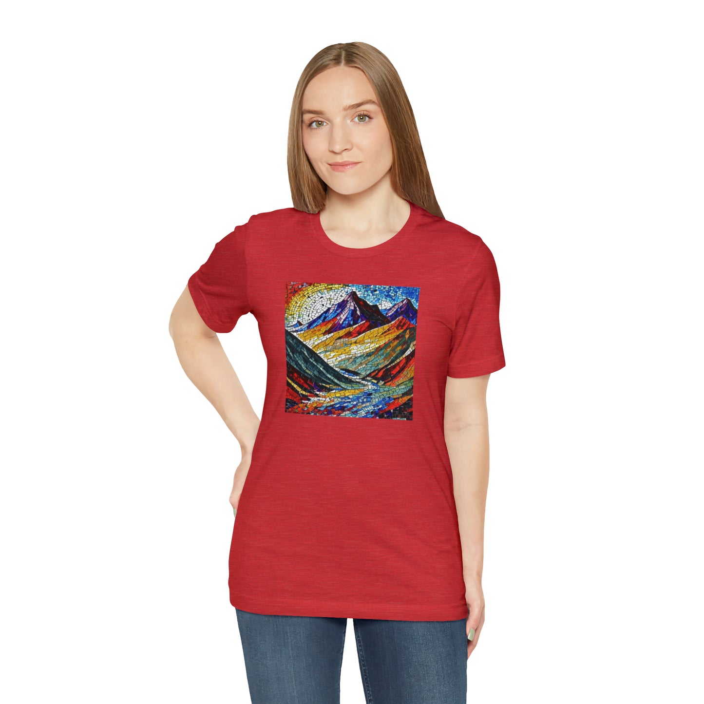 Mosaic Mountains Tee