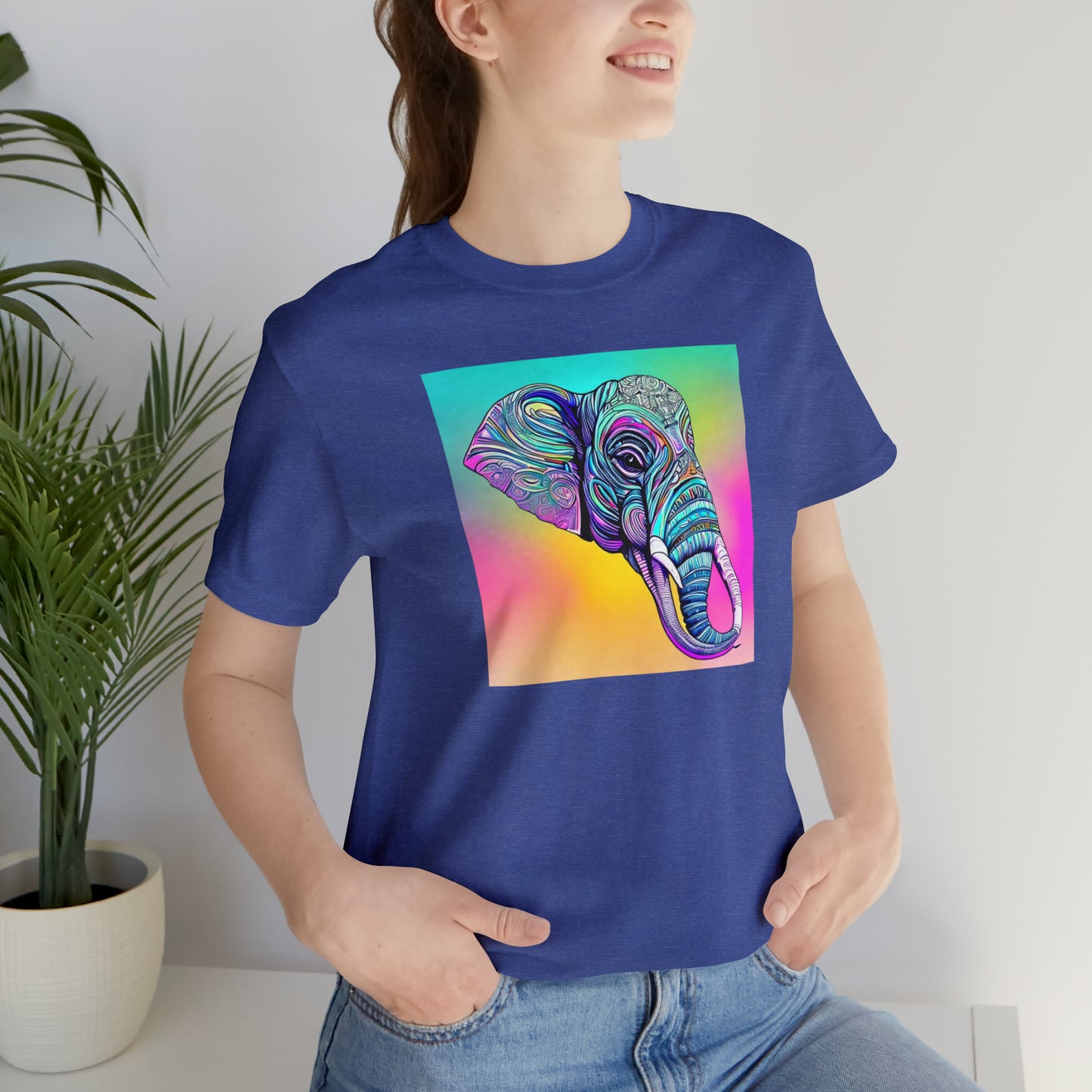 Hypnotic Elephant Head Tee