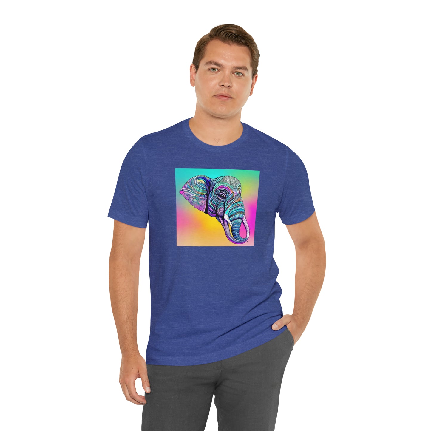 Hypnotic Elephant Head Tee