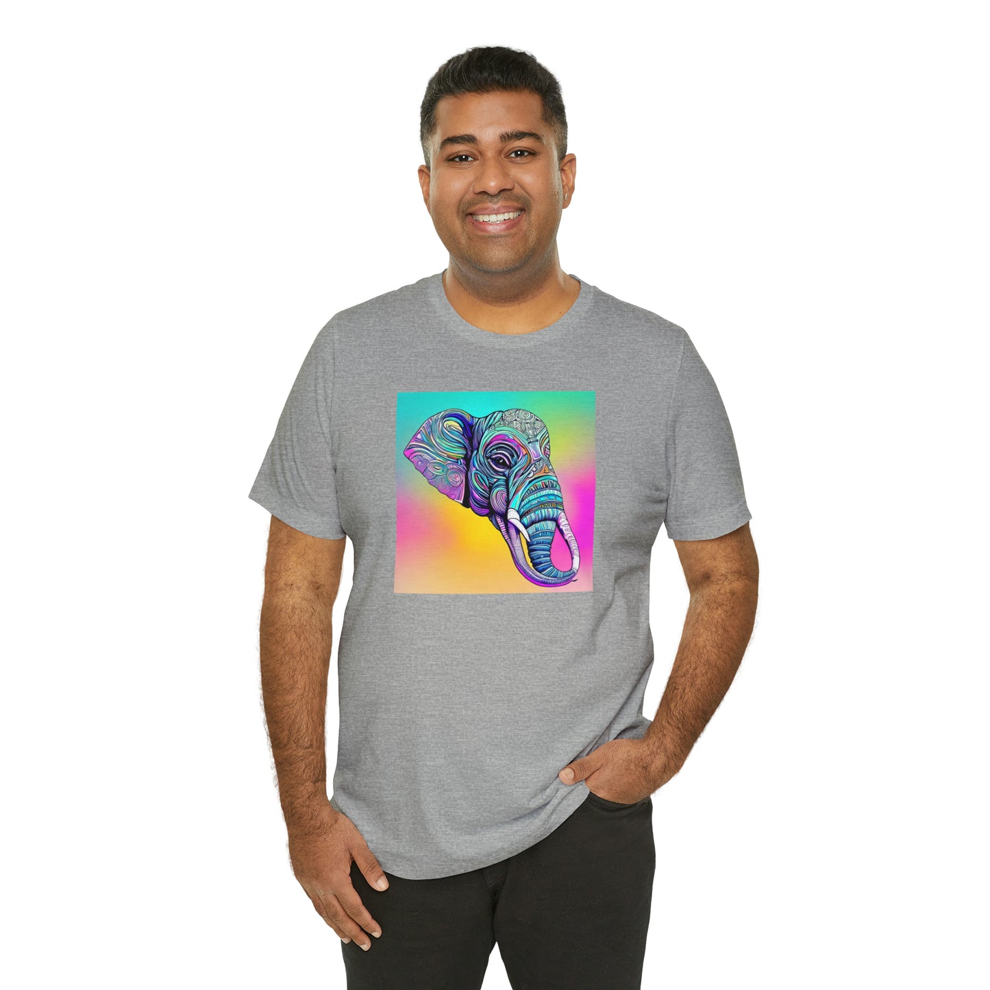 Hypnotic Elephant Head Tee