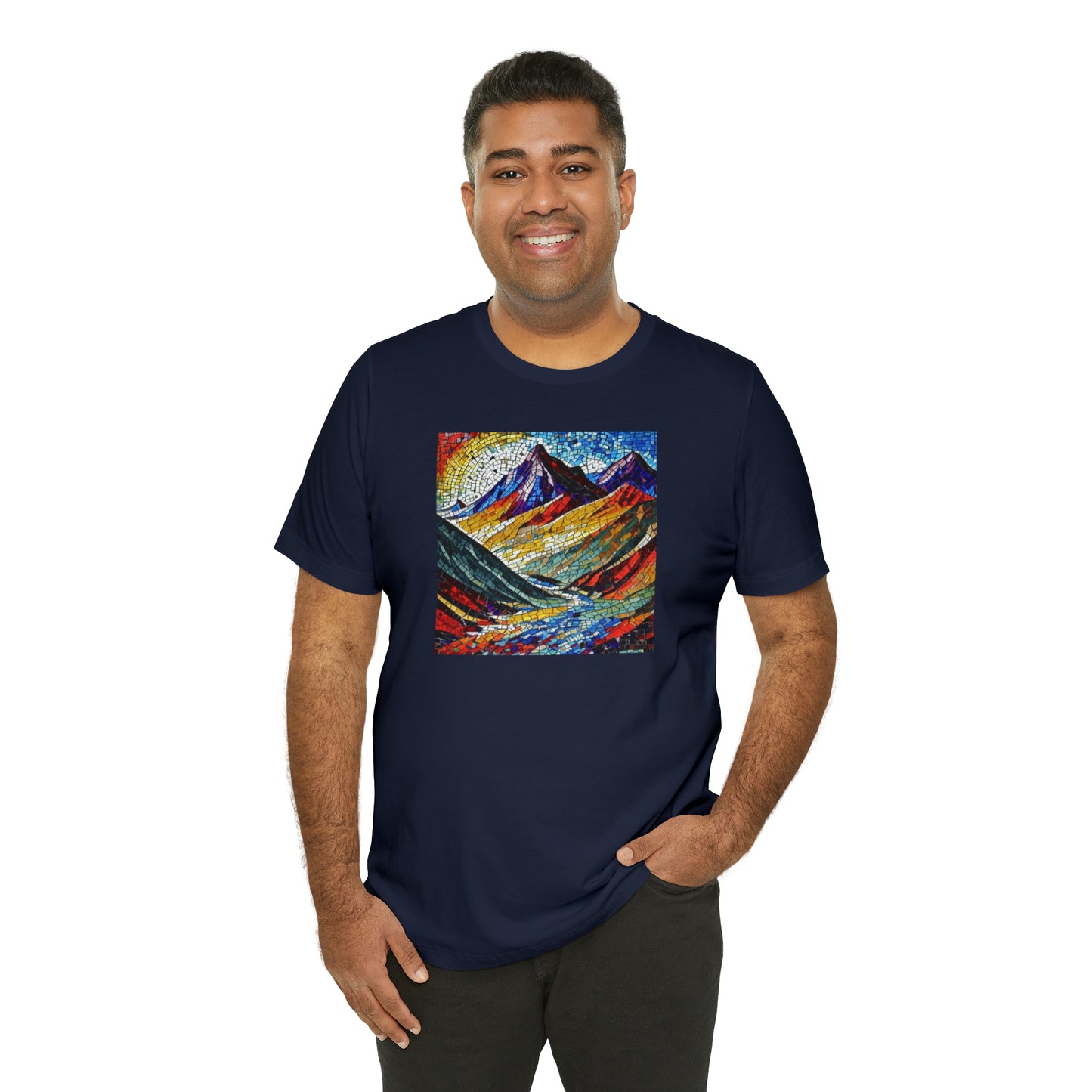 Mosaic Mountains Tee