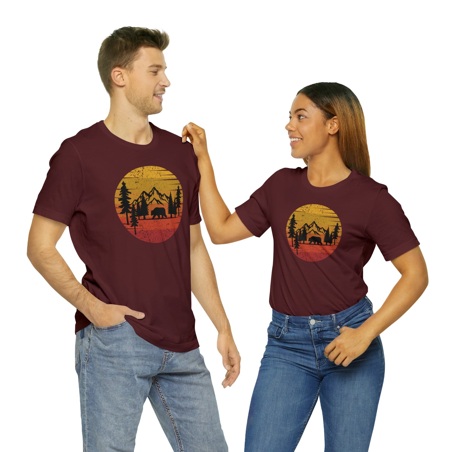 Sunset Bear Tee