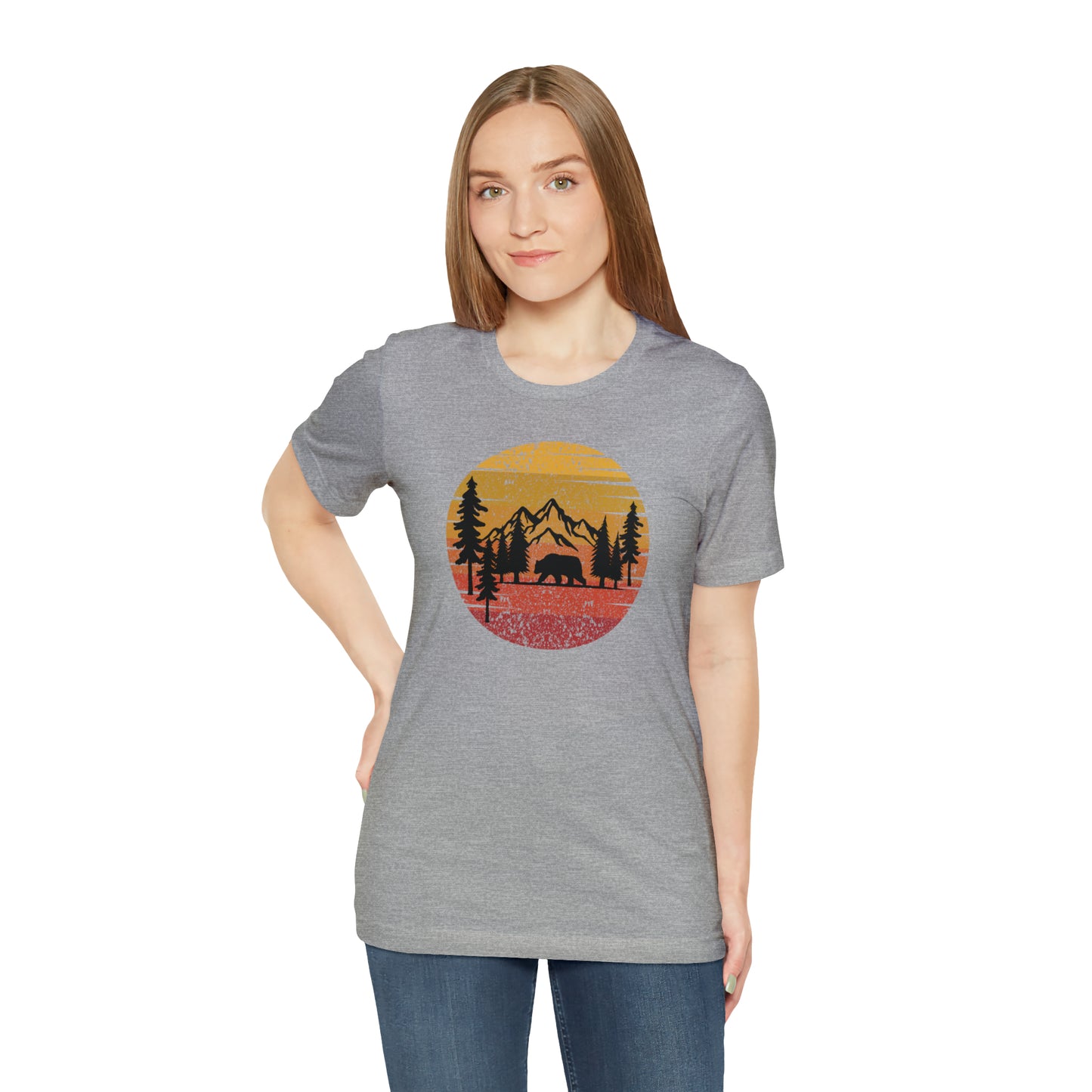 Sunset Bear Tee