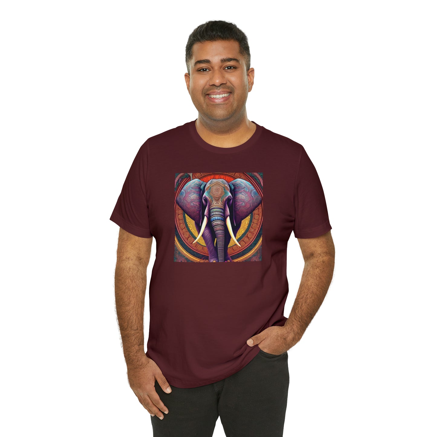 Mandala Elephant Tee