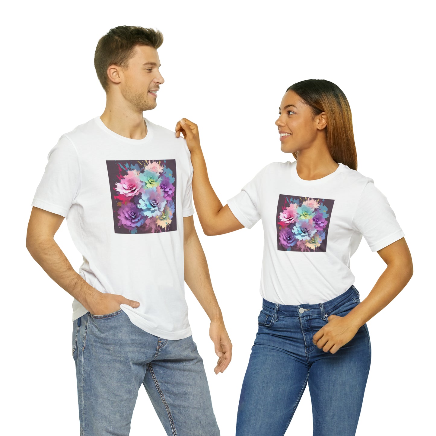 Watercolor Flowers Tee
