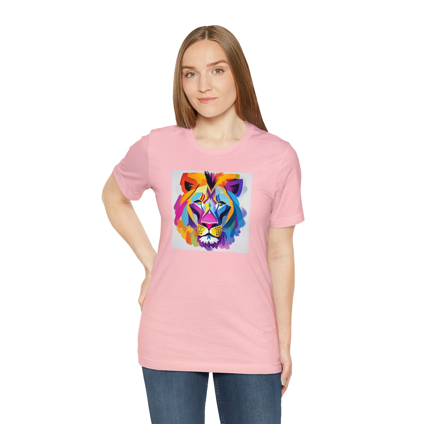 Lion Color Block Tee