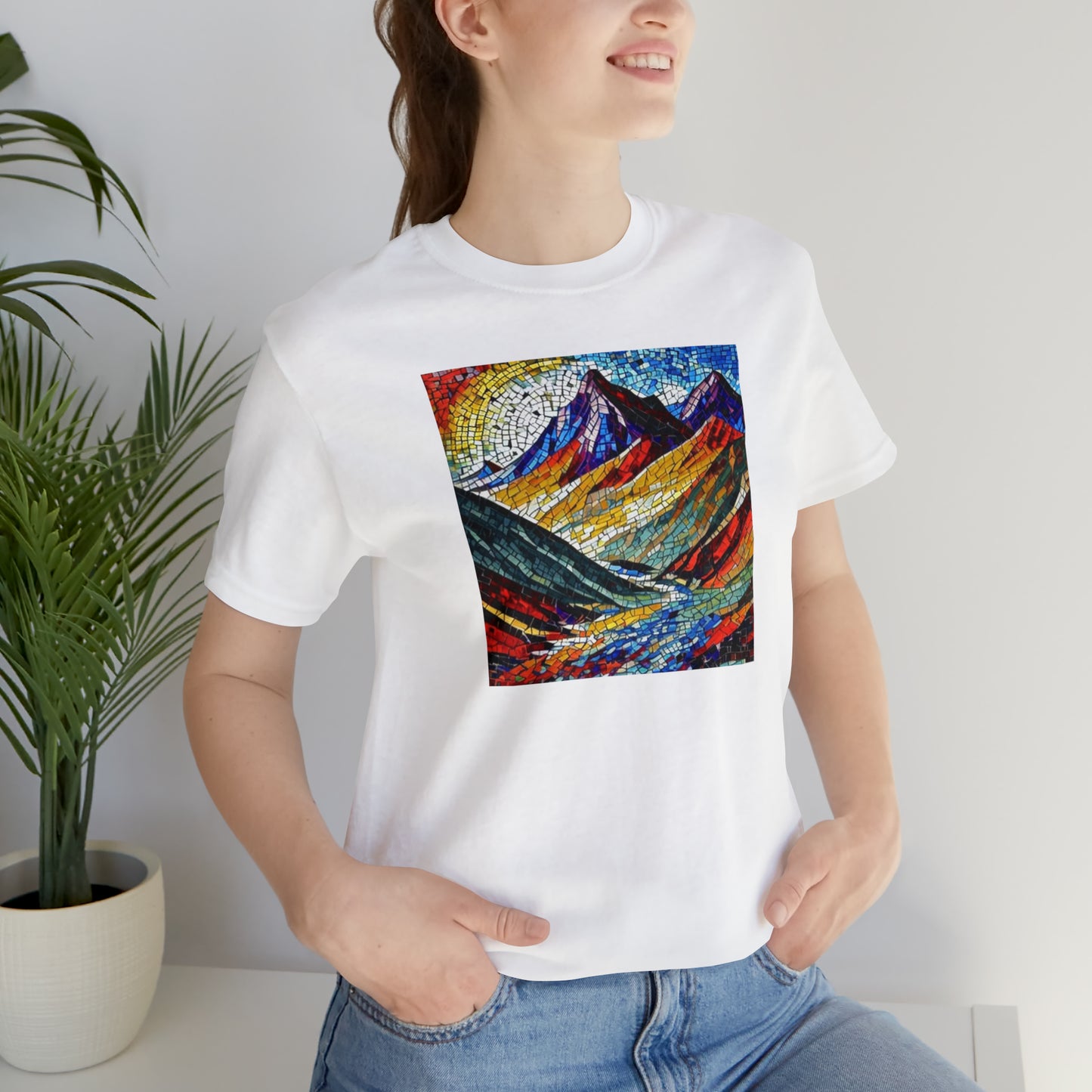 Mosaic Mountains Tee