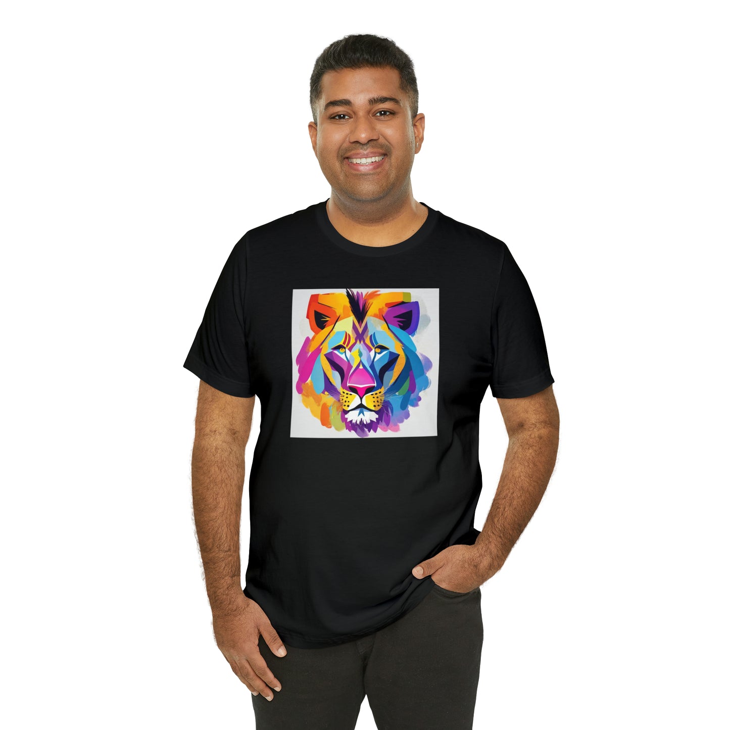 Lion Color Block Tee