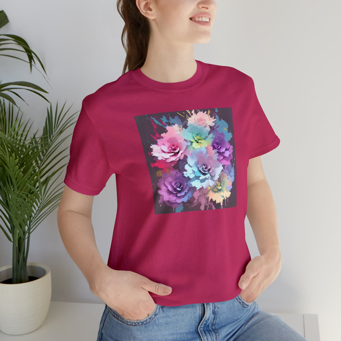 Watercolor Flowers Tee