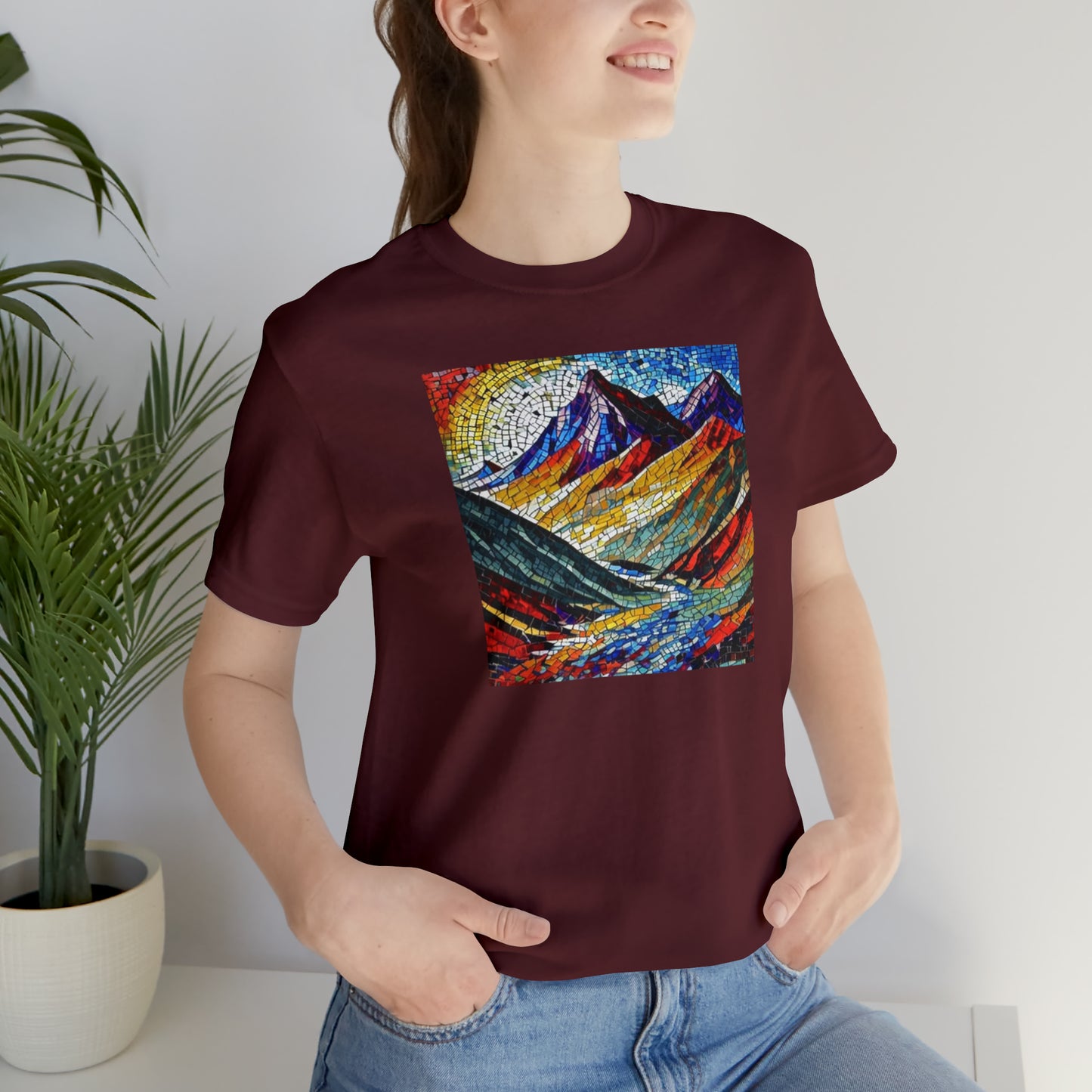 Mosaic Mountains Tee