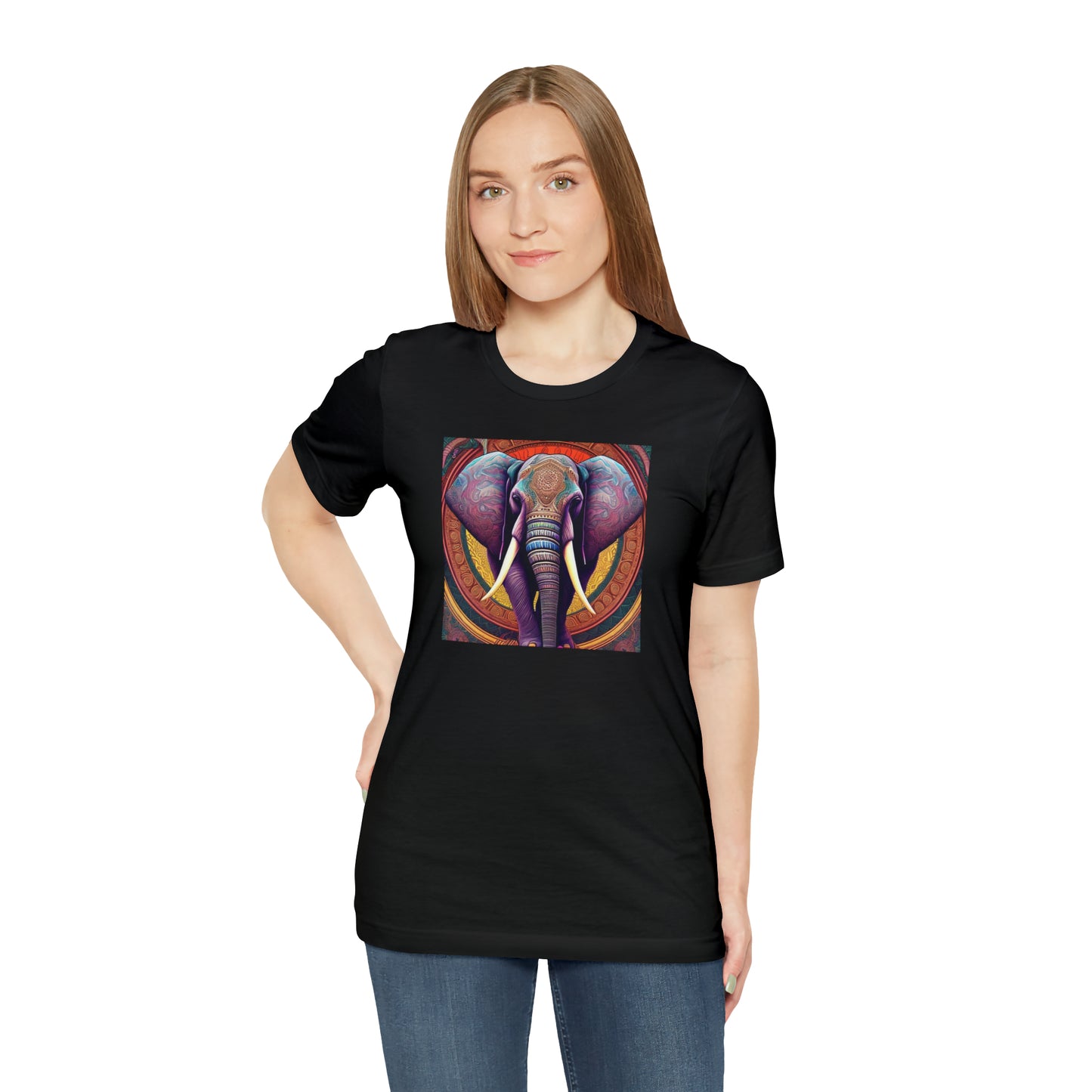 Mandala Elephant Tee