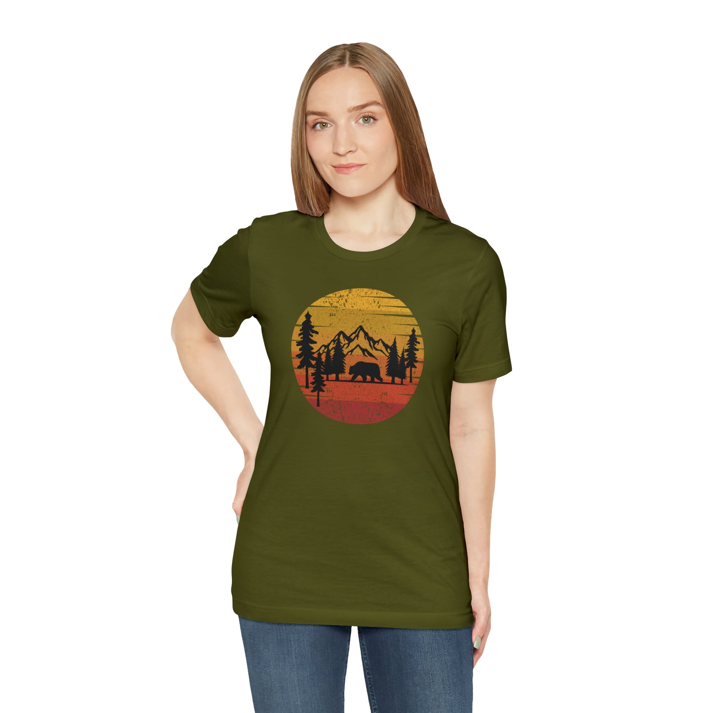 Sunset Bear Tee